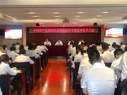 公司召開黨員大會增補黨委委員、紀(jì)委委員